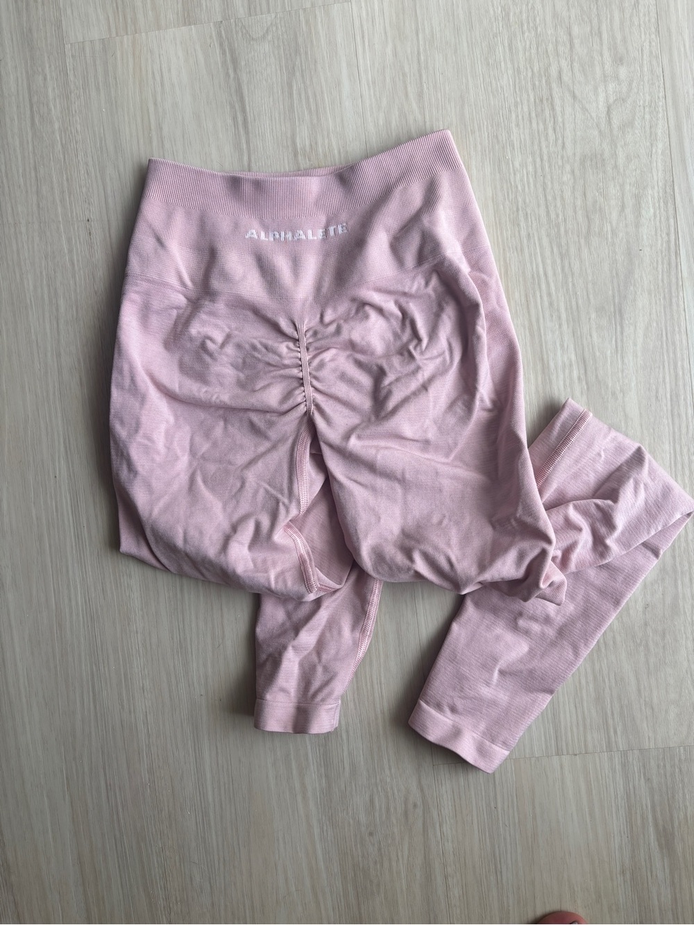 Alphalete Amplify Scrunch Seamless Leggings - Blossom